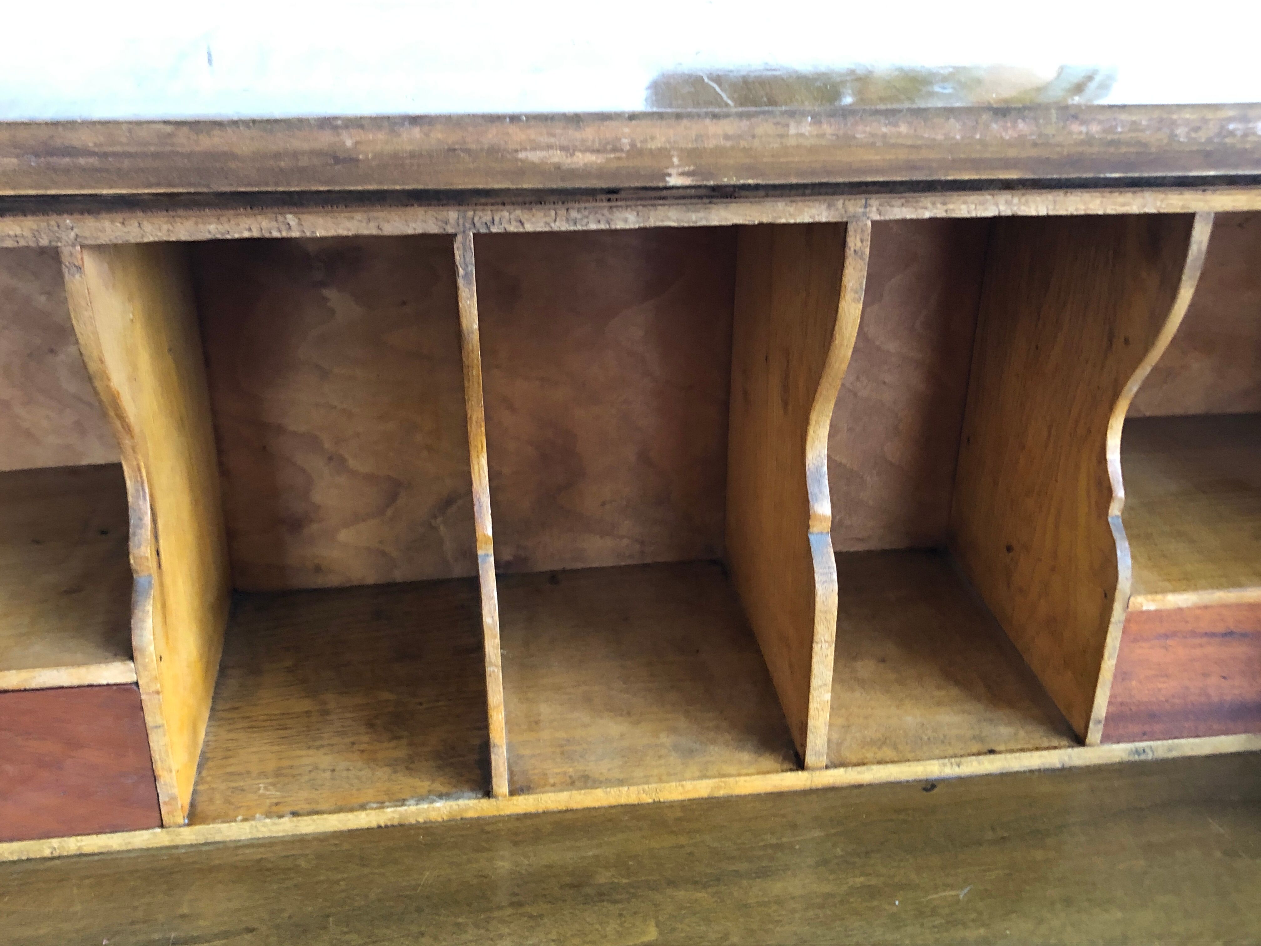 English secretary Chippendale style