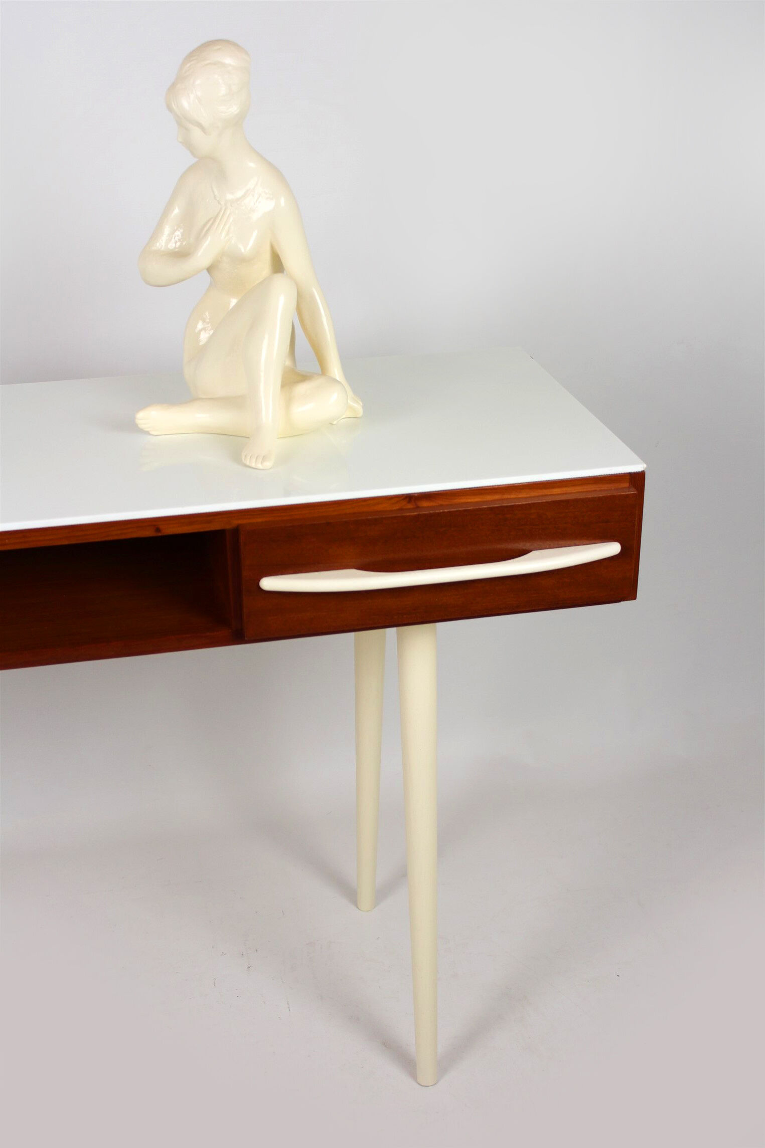 Mid-Century Desk or Console Table by M. Požár for UP Bučovice, 1960s