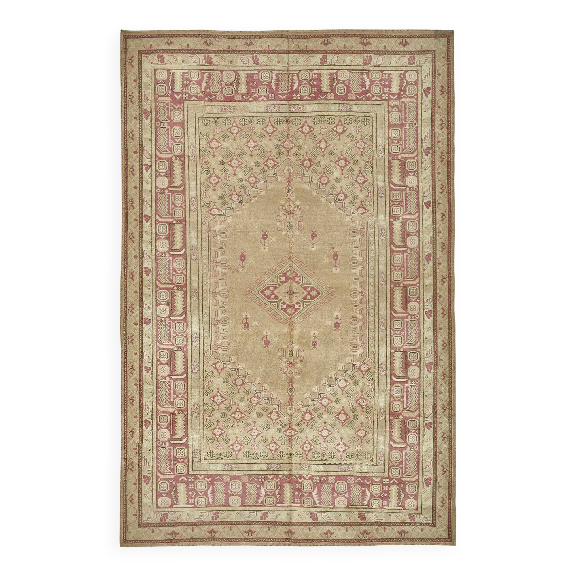 Turkish Vintage Anatolian Rug 210 cm x 324 cm