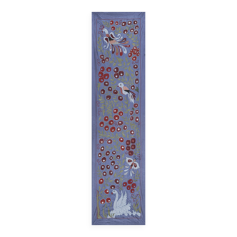 Tapis noué à la main, tapis turc vintage 95x95 cm