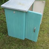 petit buffet métal à deux portes