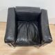 Fauteuil LC2 en cuir noir avec cadre chromé par Le Corbusier pour Cassina, 1965