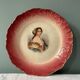 Series of 3 19th century plates Lebacqz and M Bouchart