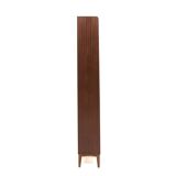 Scandinavian mahogany bookcase, Sweden, 1960