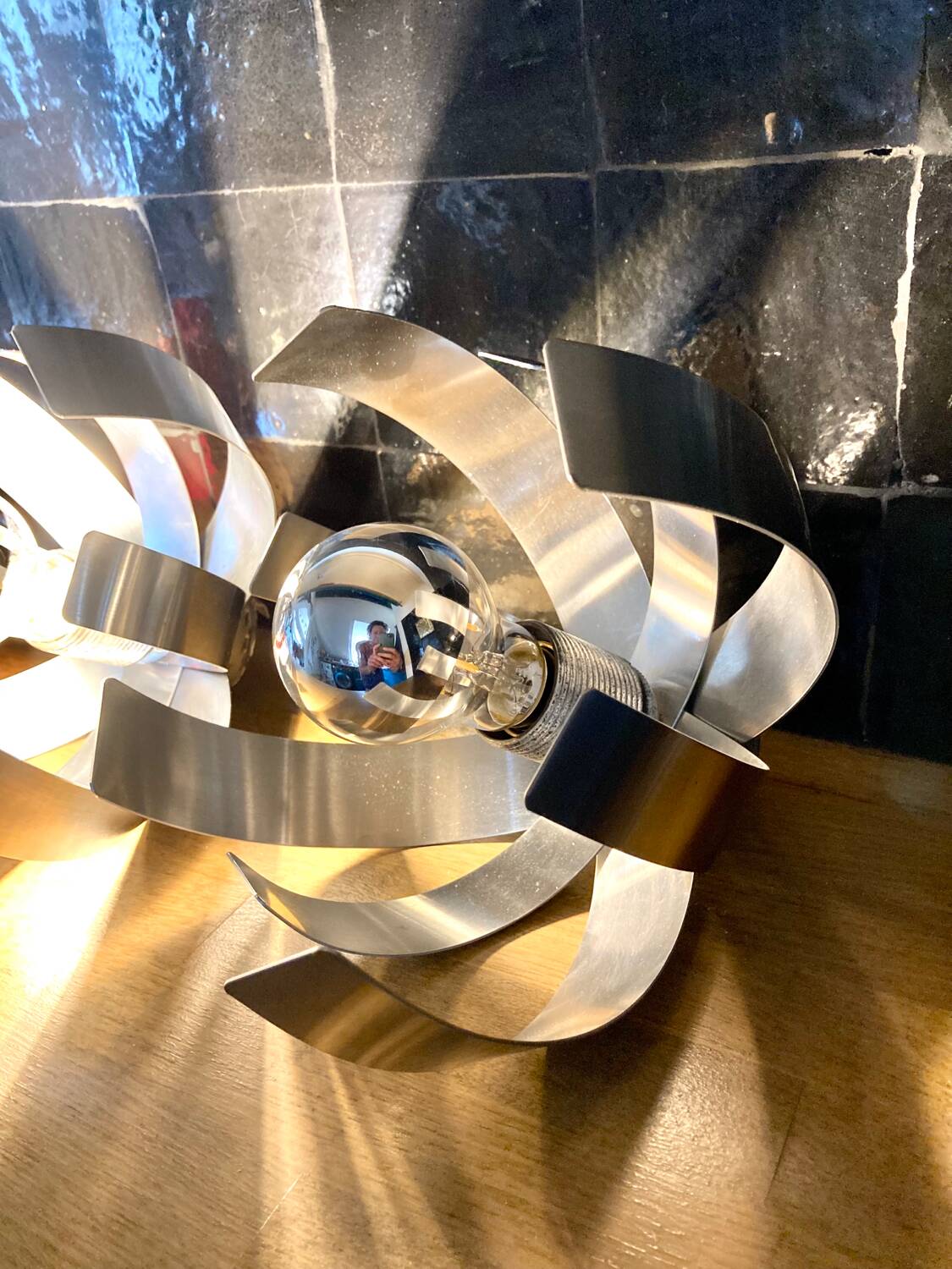 Pair of Space Age wall lights