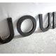 Signs Vintage Metal Newspapers