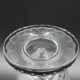 Early 20th century Bohemian vase in engraved crystal with castle and deer motifs
