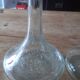 Paire de carafes à décanter en verre soufflé