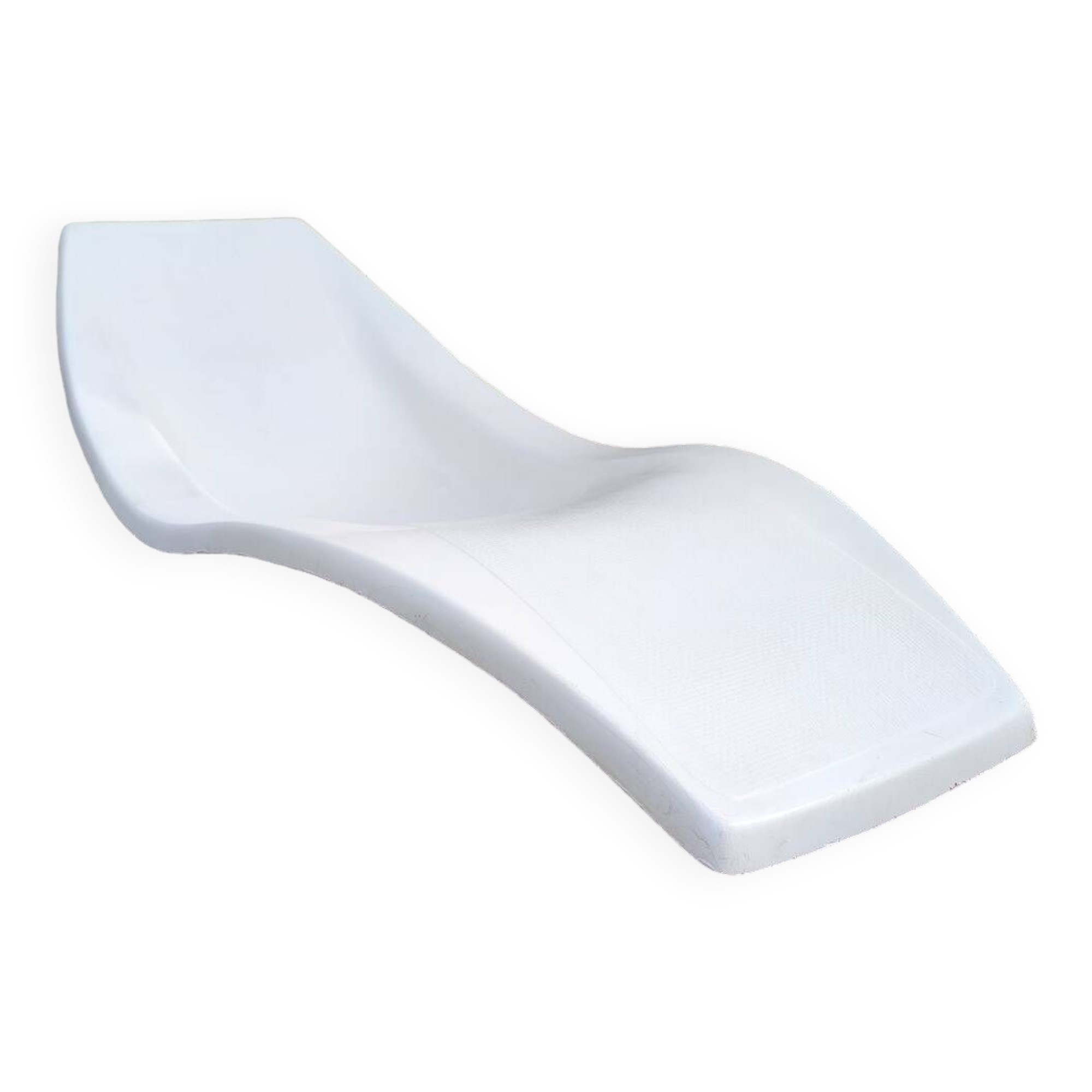 Fiberglass deckchair 1960