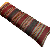 Vintage turkish kilim cushion cover , 120 x 40 cm