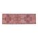 Pink Red Vintage Oushak Wool Turkish Runner Rug 83x305