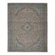 1970s Vintage Persian Handknotted Wool Brown Oversize Area Rug 290x358