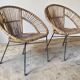 1960s rattan armchair