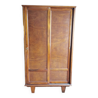 60s wardrobe with sliding doors