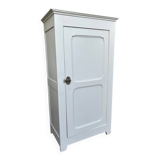 Armoire parisienne vintage blanche