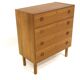 Scandinavian oak chest of drawers, Sweden, 1960