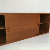 Vintage Scandinavian wall sideboard