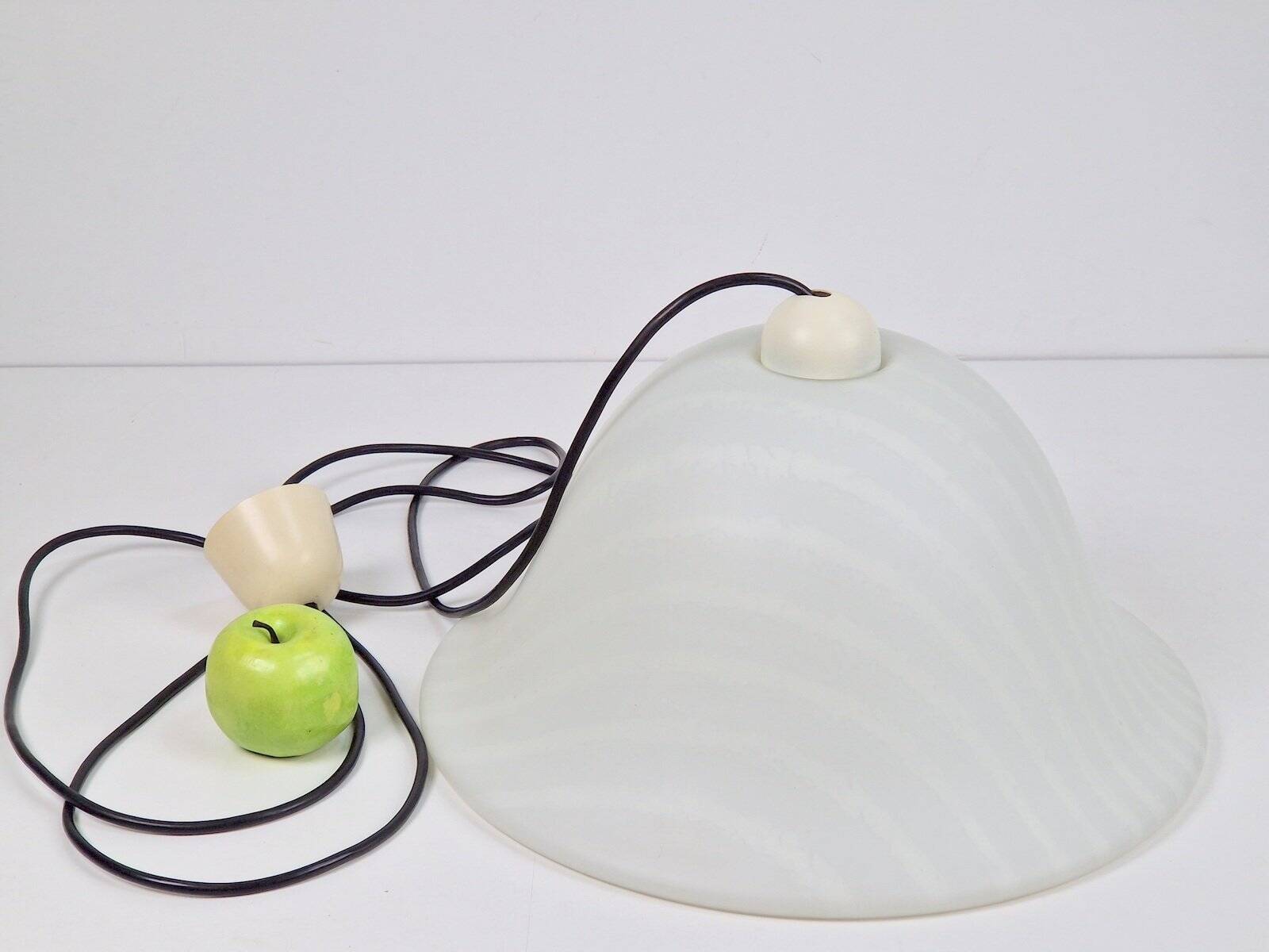 Vintage Pendant Zebra Lamp from Peill & Putzler, 1960s