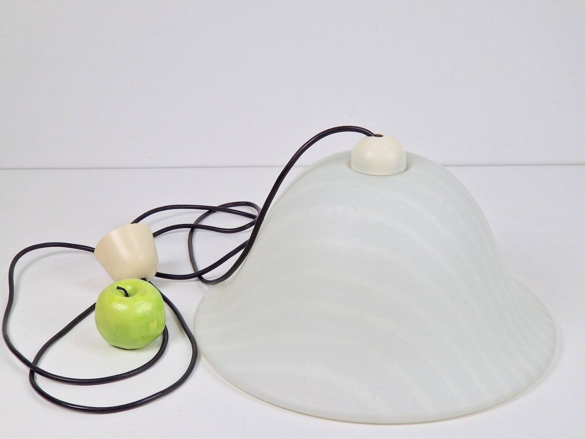 Vintage Pendant Zebra Lamp from Peill & Putzler, 1960s