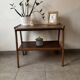 Sideboard / Vintage Scandinavian bar cart in teak (1960s)