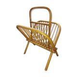 Rattan / bamboo magazine rack