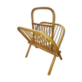 Rattan / bamboo magazine rack