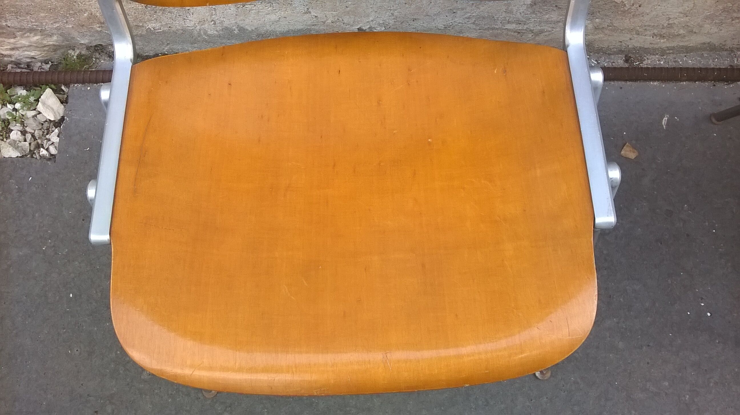 pairs chairs Giancarlo Piretti 1970