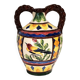 Céramique vase majolique italienne vintage Telly décoration italien