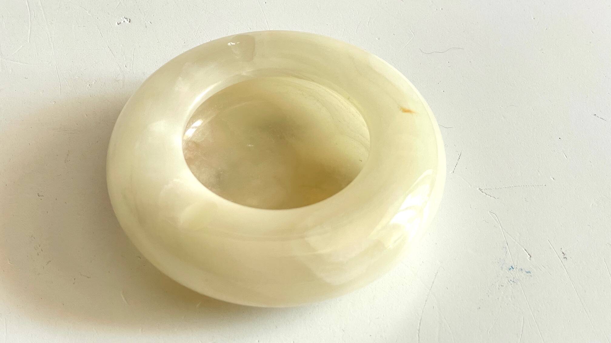 VINTAGE MARBLE ASHTRAY