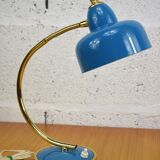 Vintage blue desk lamp