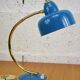 Vintage blue desk lamp