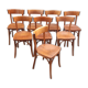 Bistro chairs 50s, set of 8
