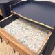 Pair of vintage oak bedside tables