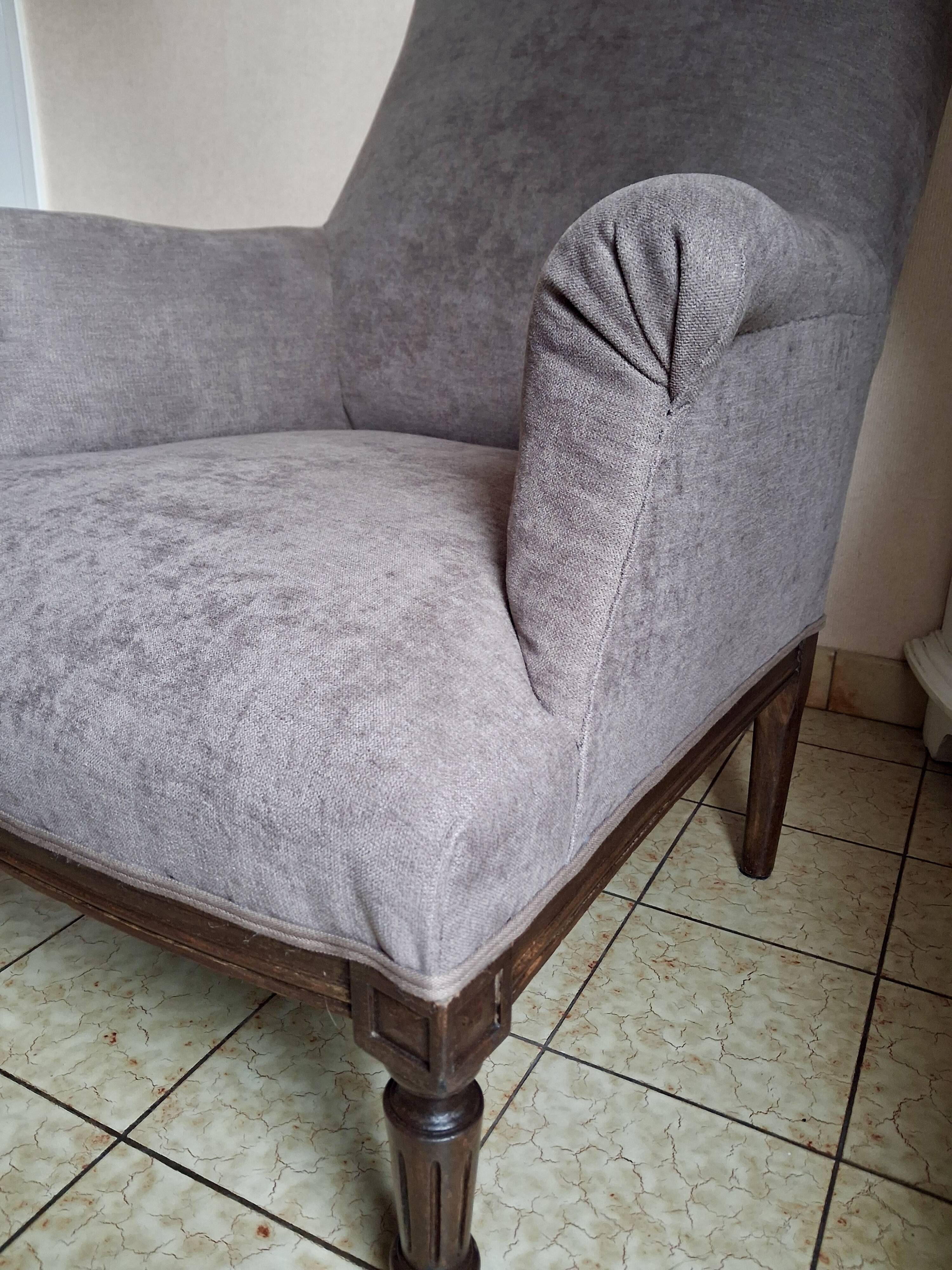 Restored Napoleon III armchair
