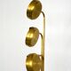 Italian vintage three arms brass floor lamp by Goffredo Reggiani