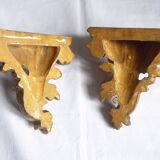 Paire de consoles d'appliques