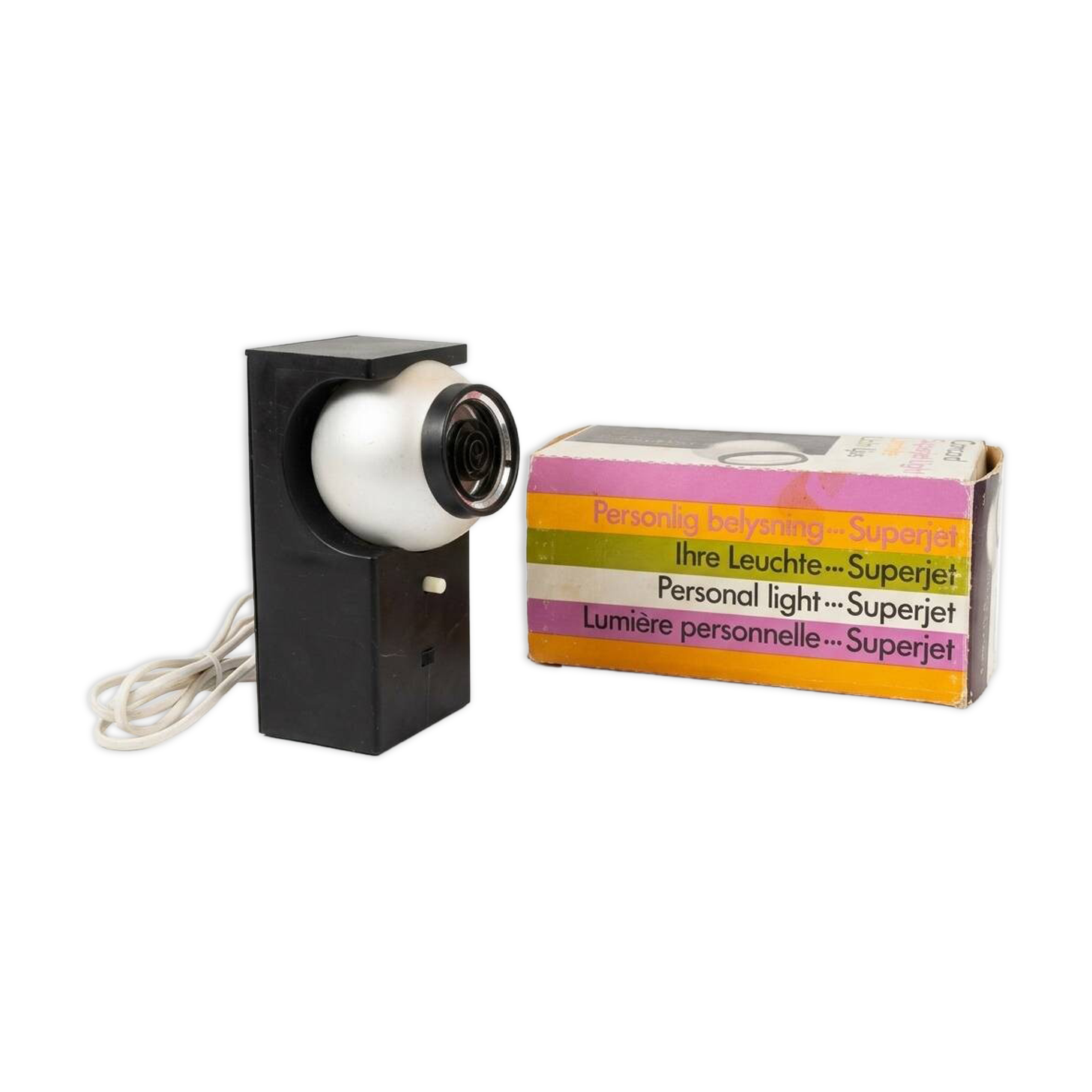 Superjet spotlight by Robert Heritage for Concord Lighting International.