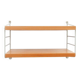 String wall shelf by Kajsa & Nisse Strinning, 1950s