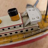 Jep Ocean Liner Lithographed Tin