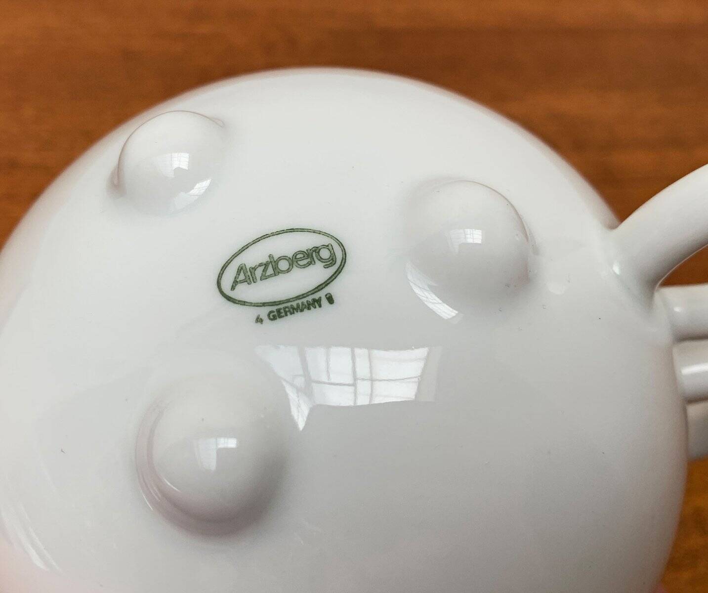 Teapot and cup from the vintage postmodern German Fantasia series by Matteo Thun for Arzberg, 1980s, set of 2.