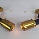 Pair of adjustable Zodiac wall lights, 1960