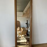 Old foot mirror gilded
