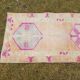 Vintage Turkish hallway rug 74x399 cm