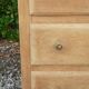 Art deco chest of drawers 3 drawers in solid oak wood brut 30s
