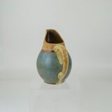 Two-tone pitcher in sandstone by Louis Lourioux