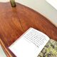 Organic Coffee Table "Slab" in Solid Exotic Wood