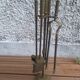 Art Deco Moorish Fireplace Tool Set 4 pieces