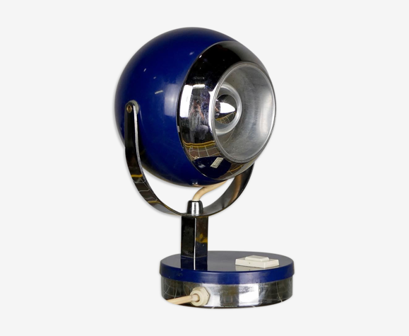Lampe de table eyeball bleue