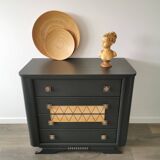 Art Deco chest of drawers