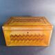 Marquetry Jewelry or Keepsake Box – Vintage Elegance in Pre-Cut Wood